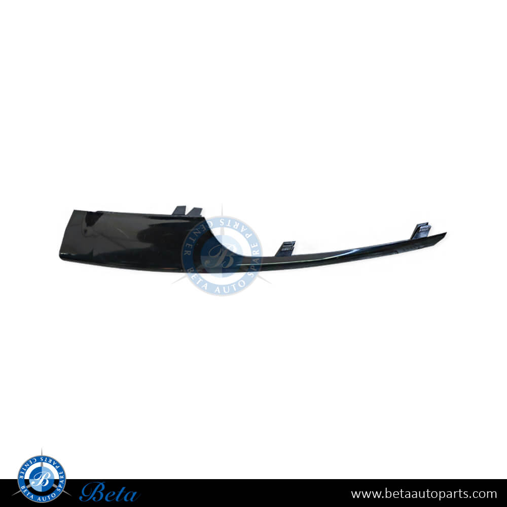 Left Side Front Bumper Grille Lower Moulding Basic for Porsche Cayenne 2011-2014 models, Part Number 95850587700 Left Side Front Bumper Grille Lower Moulding Basic for Porsche Cayenne 2011-2014 models, Part Number 95850587700
